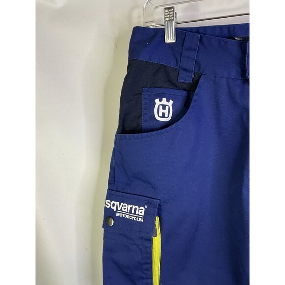 Husqvarna Motorcycle Spell Out Cargo Riding Pants - Picture 5 of 7